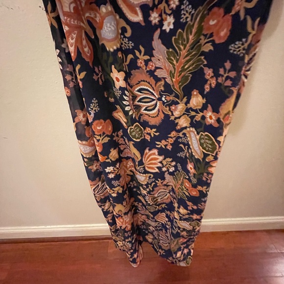 MOTHERHOOD Maternity Floral Maxi Dress Size X-LARGE - Picture 8 of 8